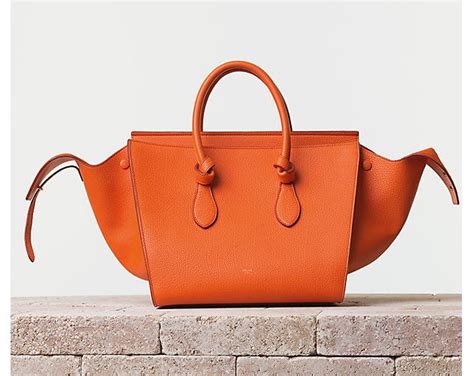 celine tie bag orange|celine clothing brand.